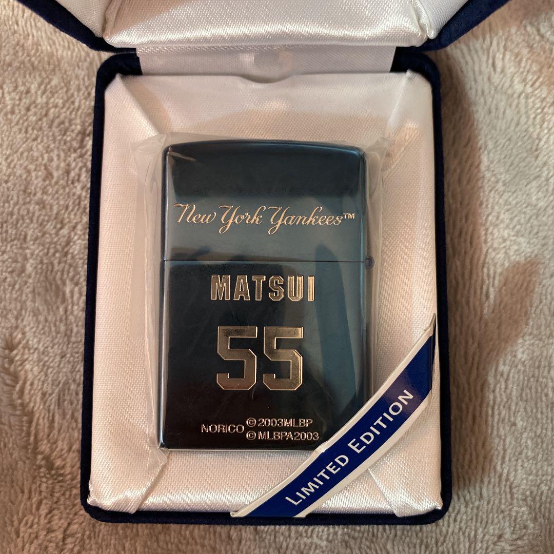 ヤンキース 松井秀喜選手 Zippo 絶版/ヴィンテージ Zippo ジッポー 中古 2003年製造ニューヨーク
