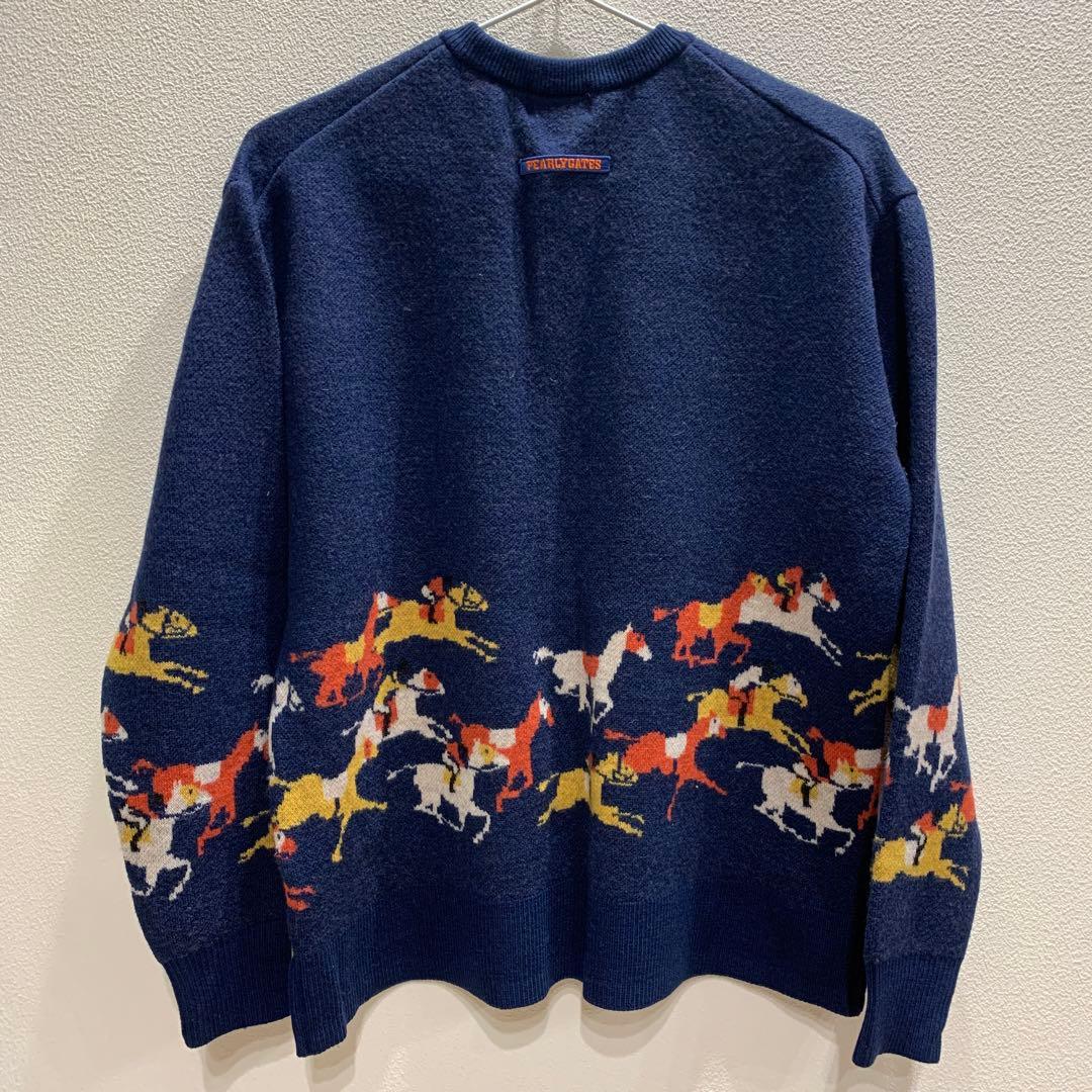 パーリーゲイツ カタログ掲載 馬柄ニット - メルカリ