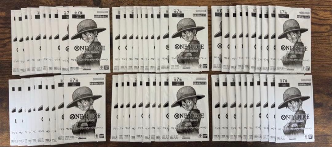 3周年! ワンピースカードトレジャーキャンペーン 未開封60パックセット