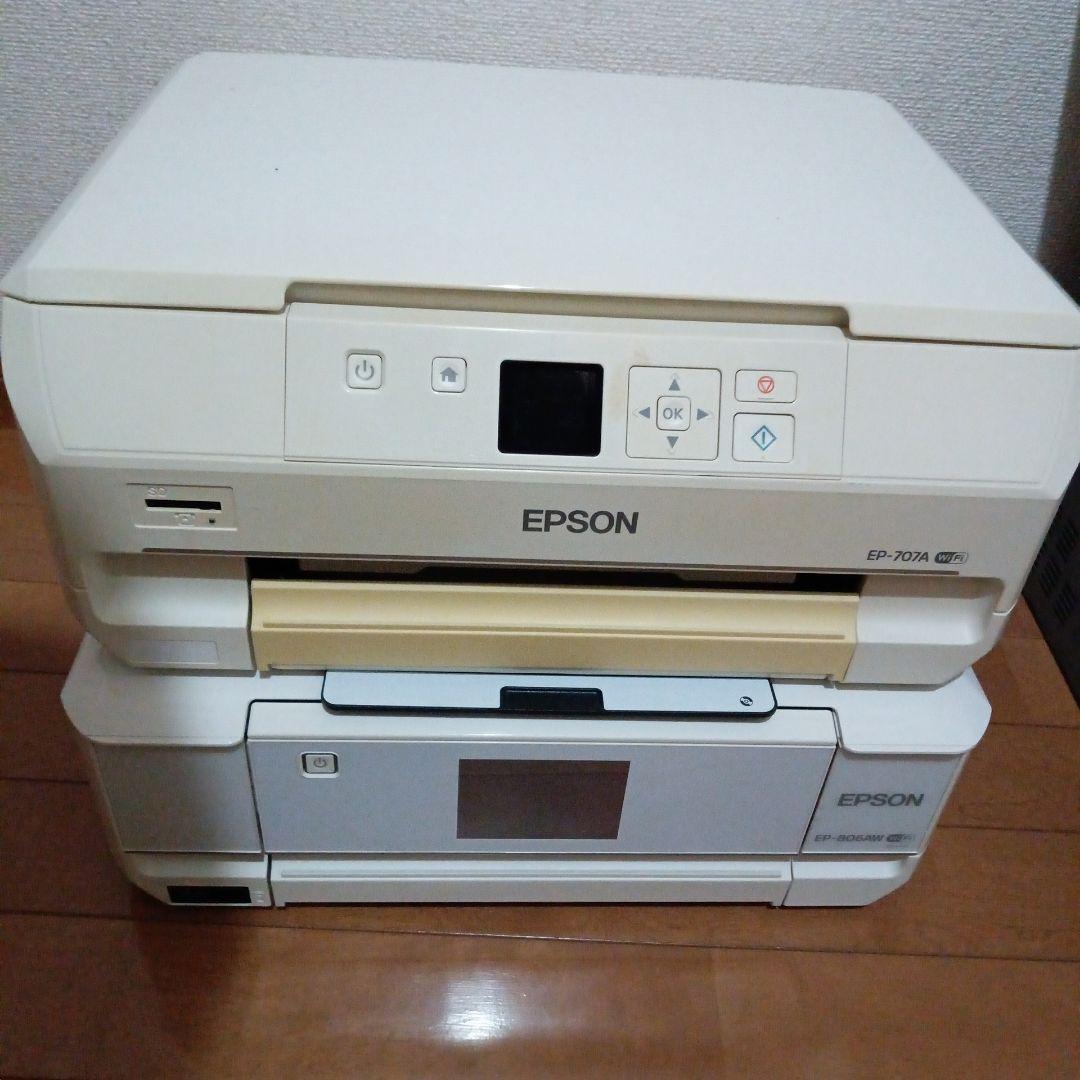 EP-806AW EP-707A ジャンクまとめて EPSON - メルカリ