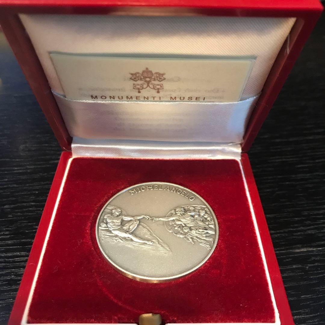 MUSEI VATICANI バチカン美術館 ☆ 希少 銀製メダル☆ - メルカリ