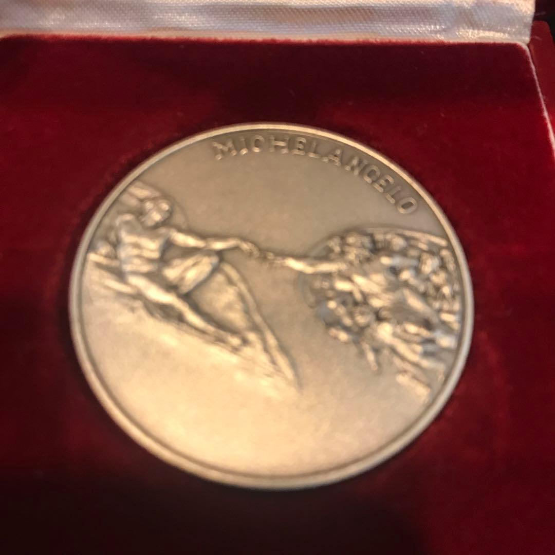 MUSEI VATICANI バチカン美術館 ☆ 希少 銀製メダル☆ - メルカリ