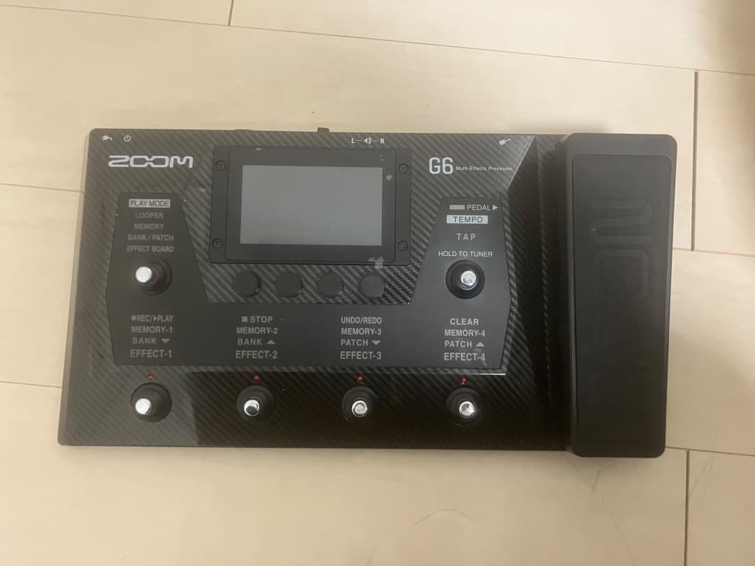 ギター zoom g6