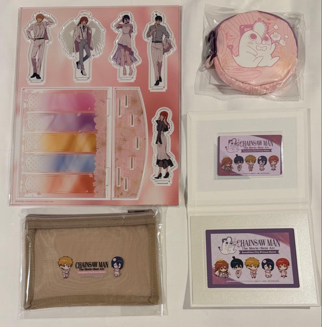 チェンソーマン プリンスホテル デンジ レゼ コラボルーム アメニティ