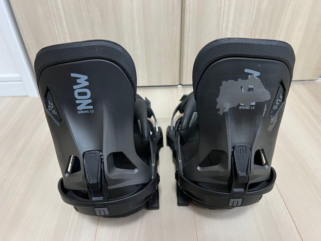 Now スノーボード ビンディング ブラックsize M