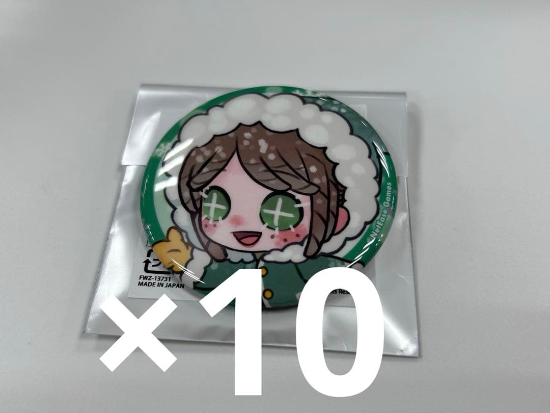 identityV 第五人格 庭師 雪まつり ミニキャラ 缶バッジ 10枚 - メルカリ