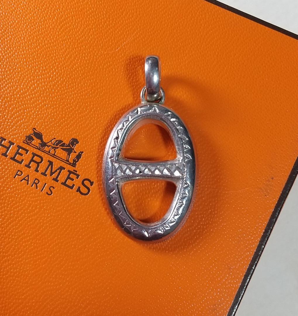 エルメス HERMES トゥアレグ シェーヌダンクル ネックレス sv925