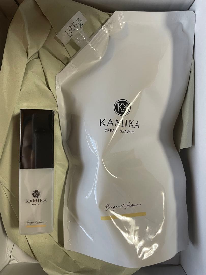 KAMIKA詰め替えシャンプー&ヘアオイルセット
