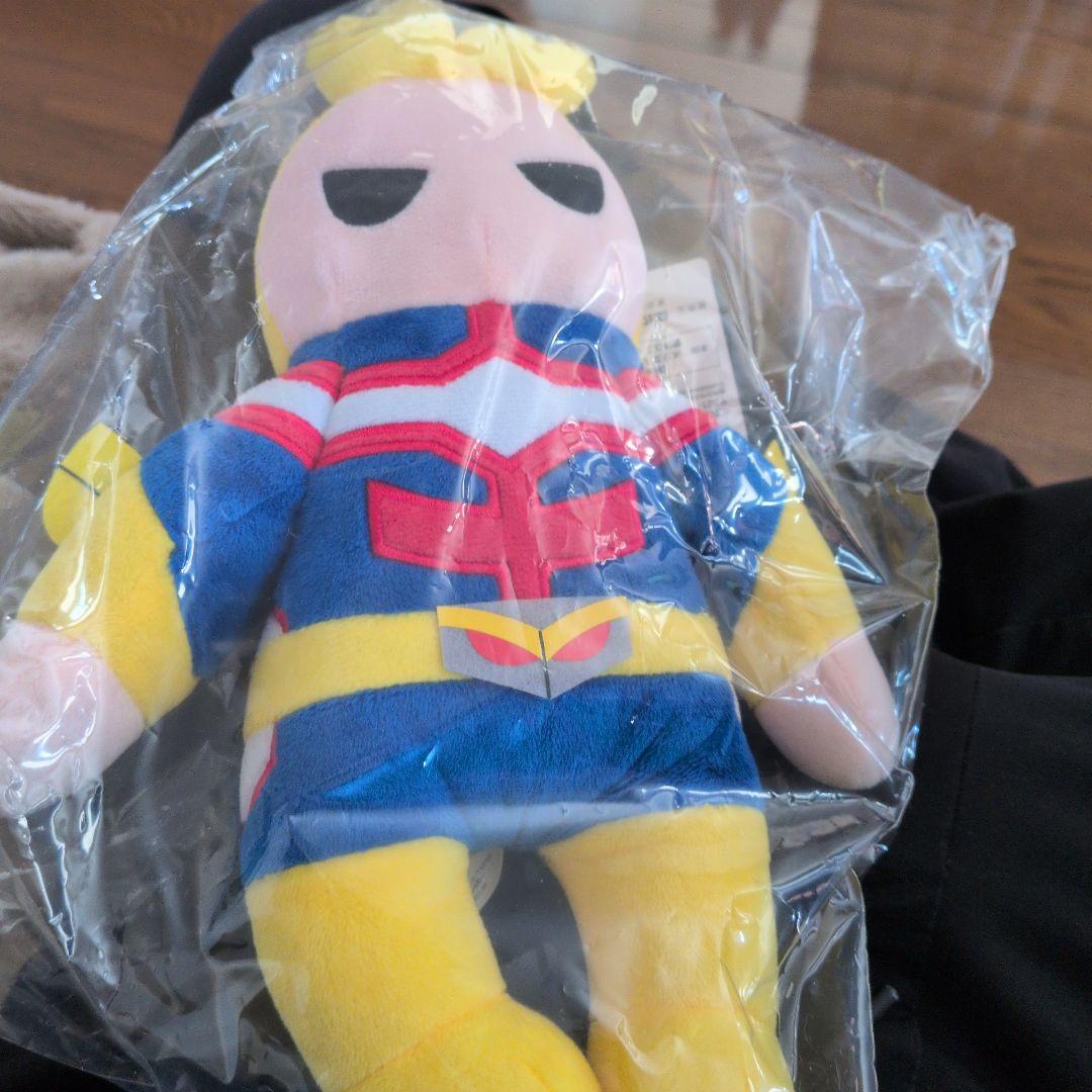 ヒロアカ 一番くじ 紡がれる想い E賞 オールマイトサウンドぬいぐるみ