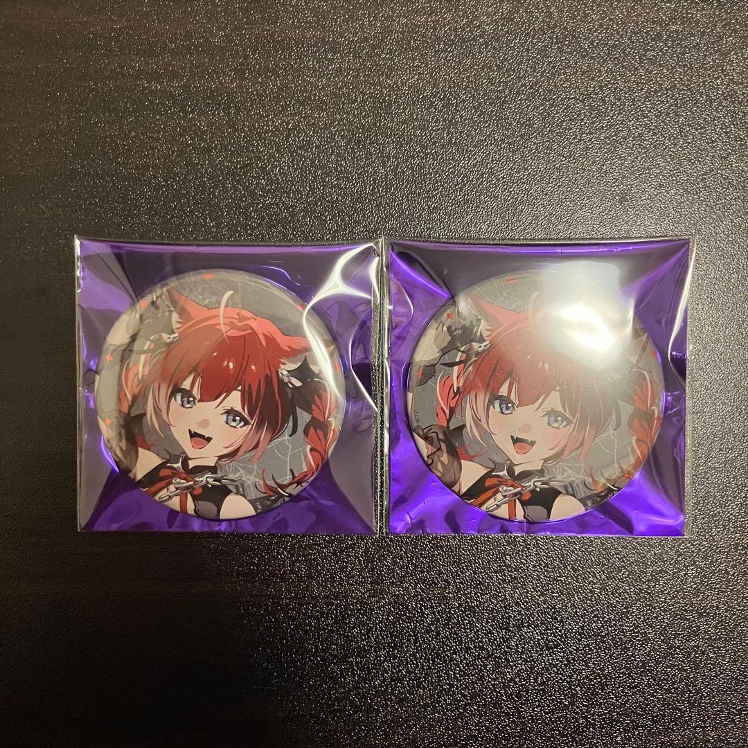 赤見かるび 缶バッジ CR crazy raccoon ハロウィン 2025 - メルカリ