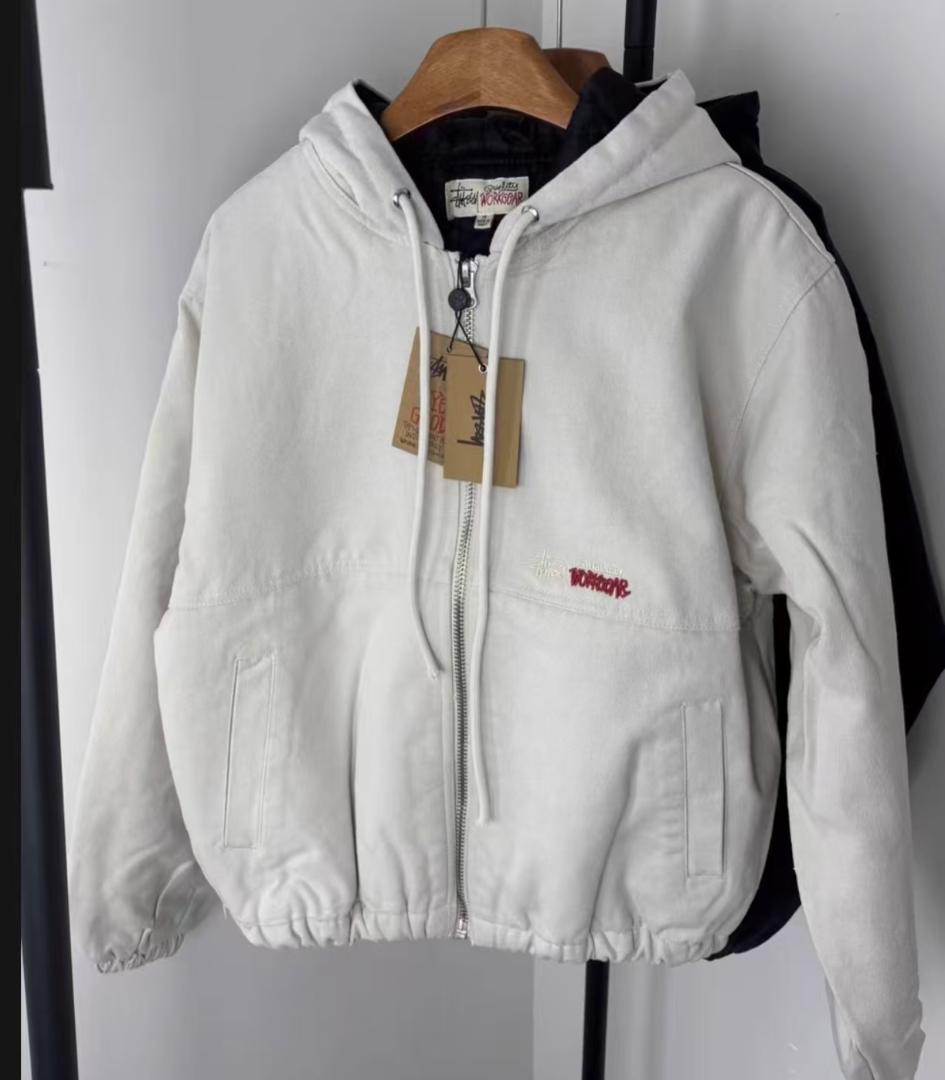 美品Stussy フード付きジャケット