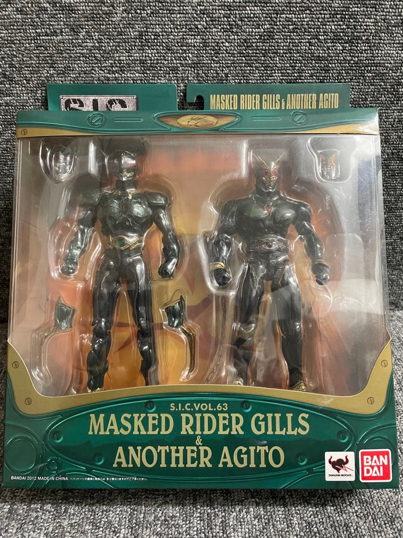 s.i.c. vol.63 仮面ライダーギルス & アナザーアギト レビュー】バンダイ S.I.C. VOL.63 仮面ライダーギルス & アナザー