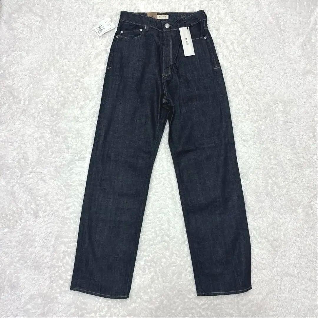 新品 大きいサイズ YANÜK ボーイズストレート LEA サイズ28