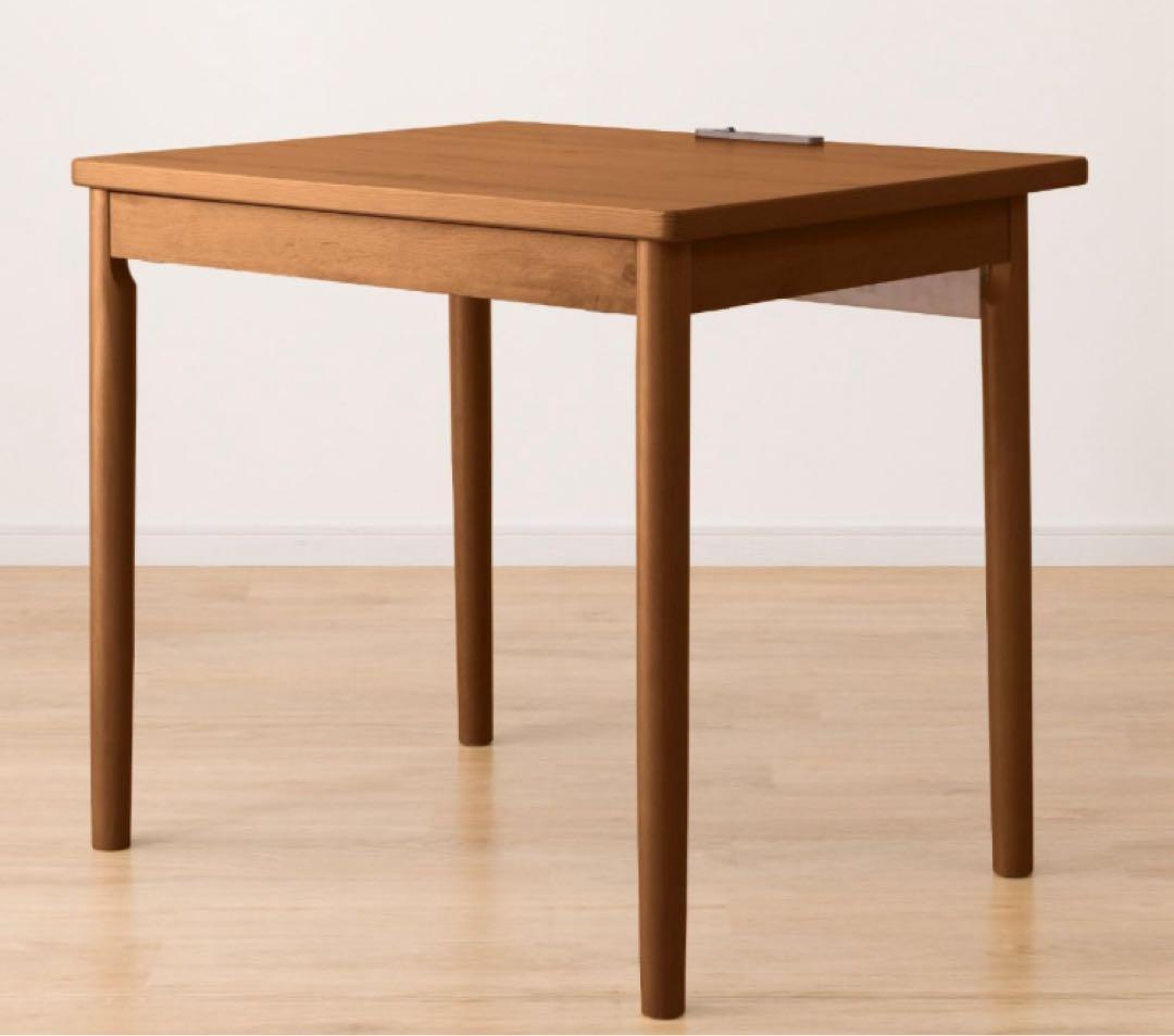 【廃番品】　ニトリデスクこたつUSBポート付き