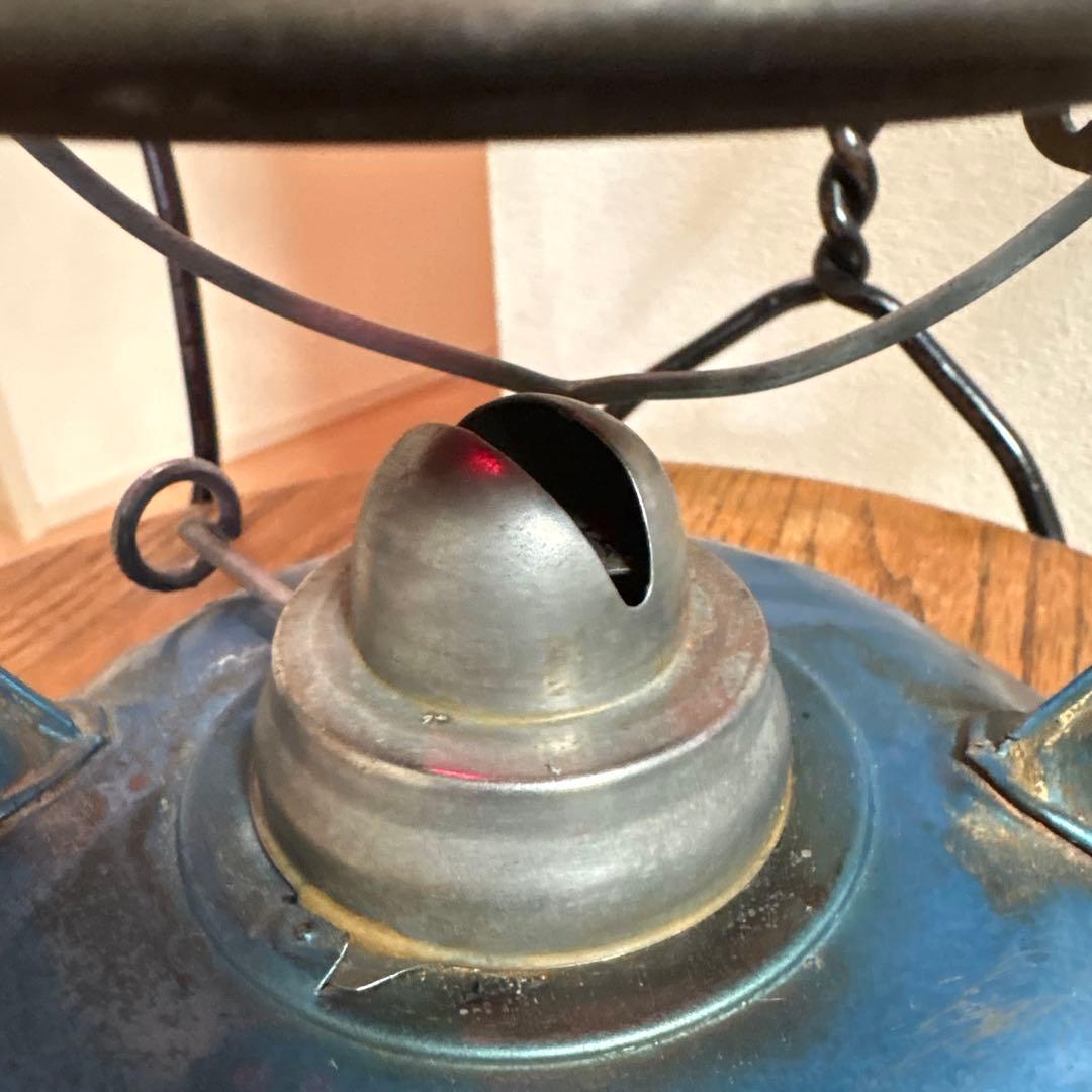 DIETZ オイルランタン アンティーク レッドグローブ 実働可能 - メルカリ