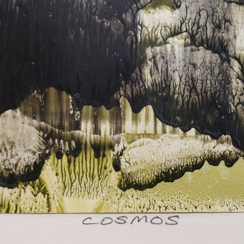 ☆宮井保郎☆「COSMOS」銅版画　八ツサイズ　未使用！