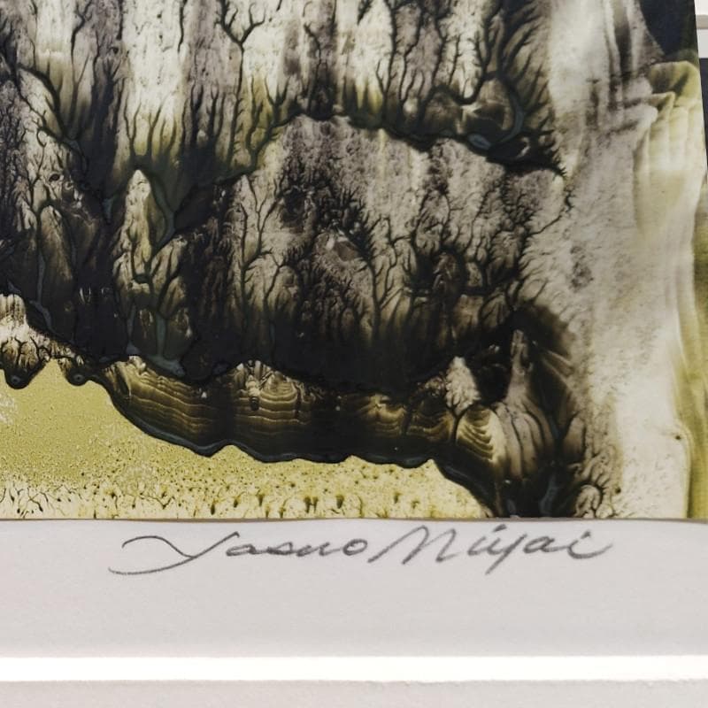 ☆宮井保郎☆「COSMOS」銅版画　八ツサイズ　未使用！