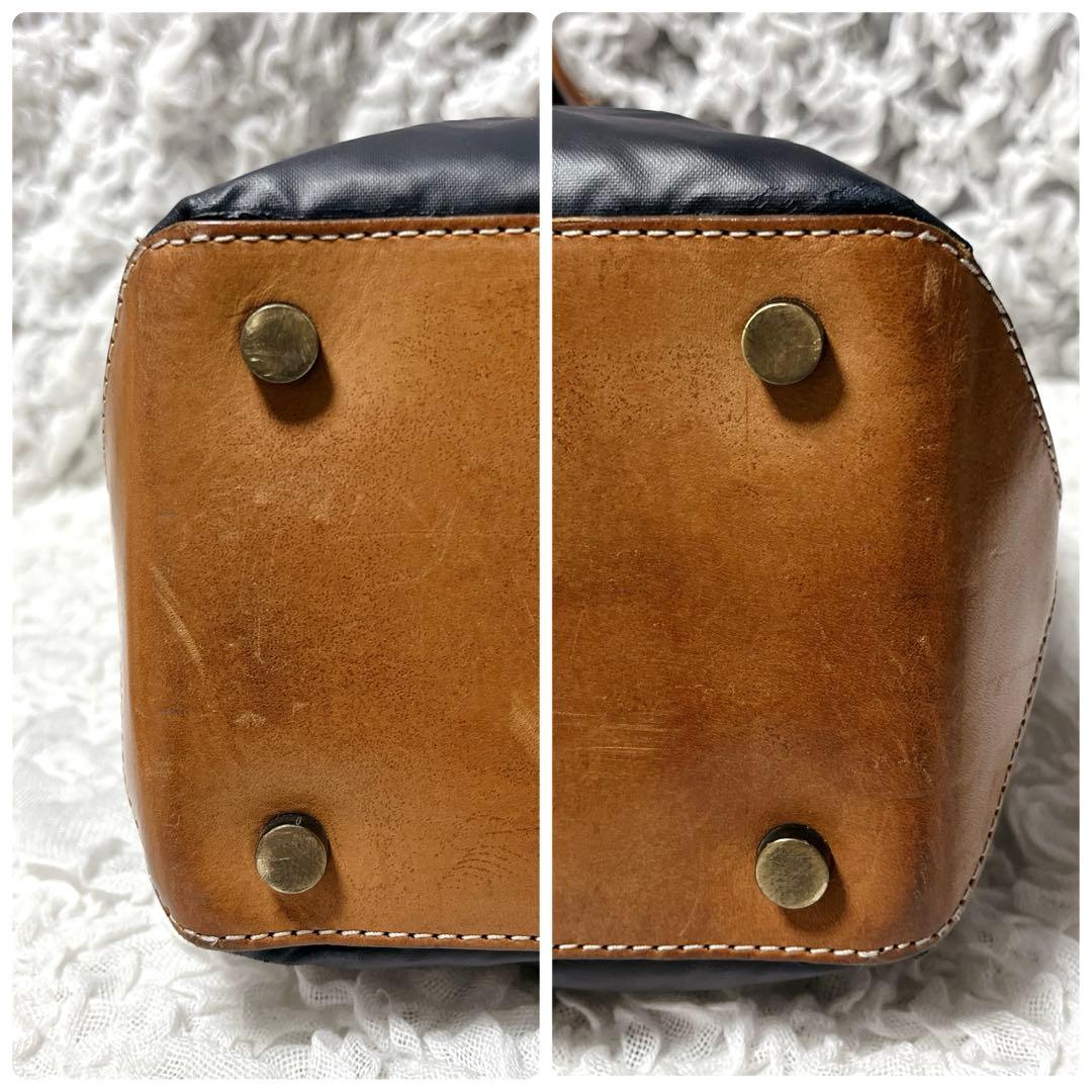 希少✨バチュークロス ハンティングワールド ネイビー トートバッグ A4