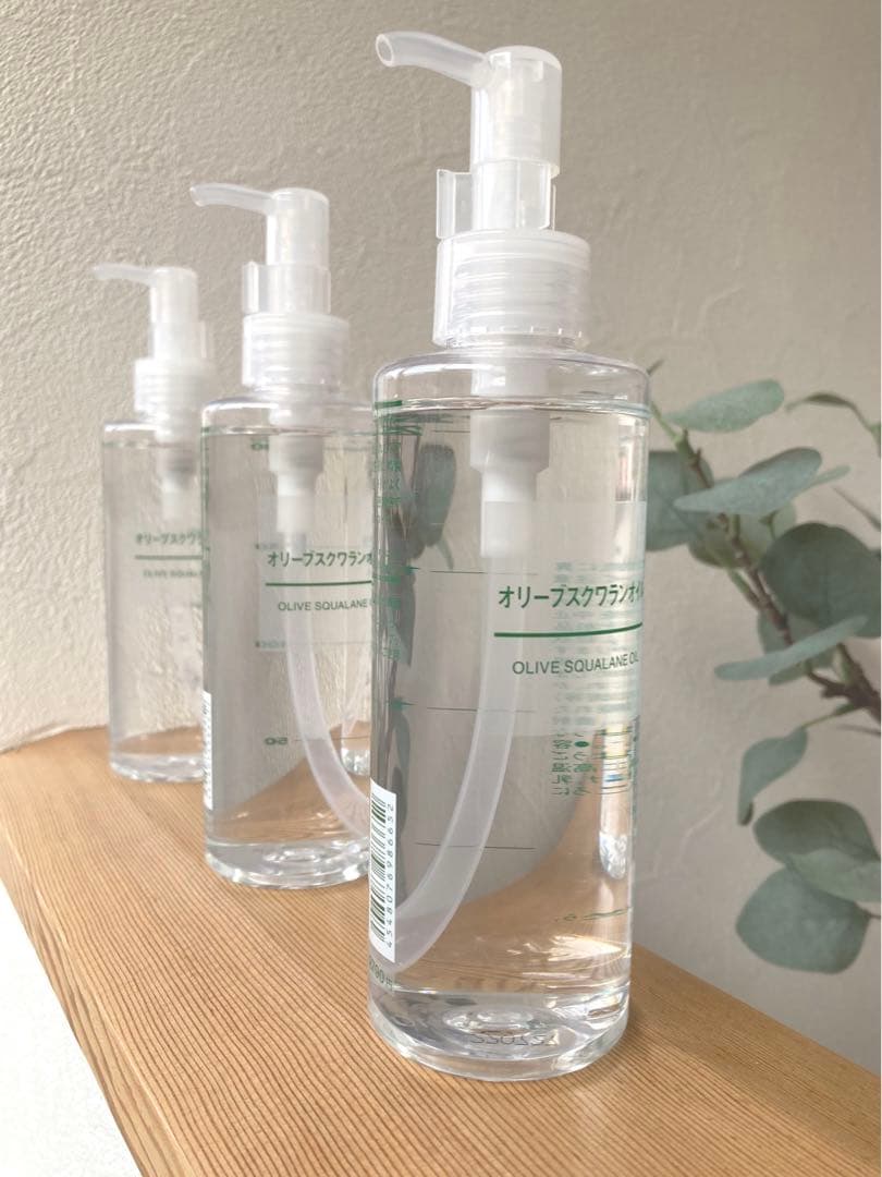 無印良品　オリーブ　スクワランオイル　200ml 3本セット　新品未開封