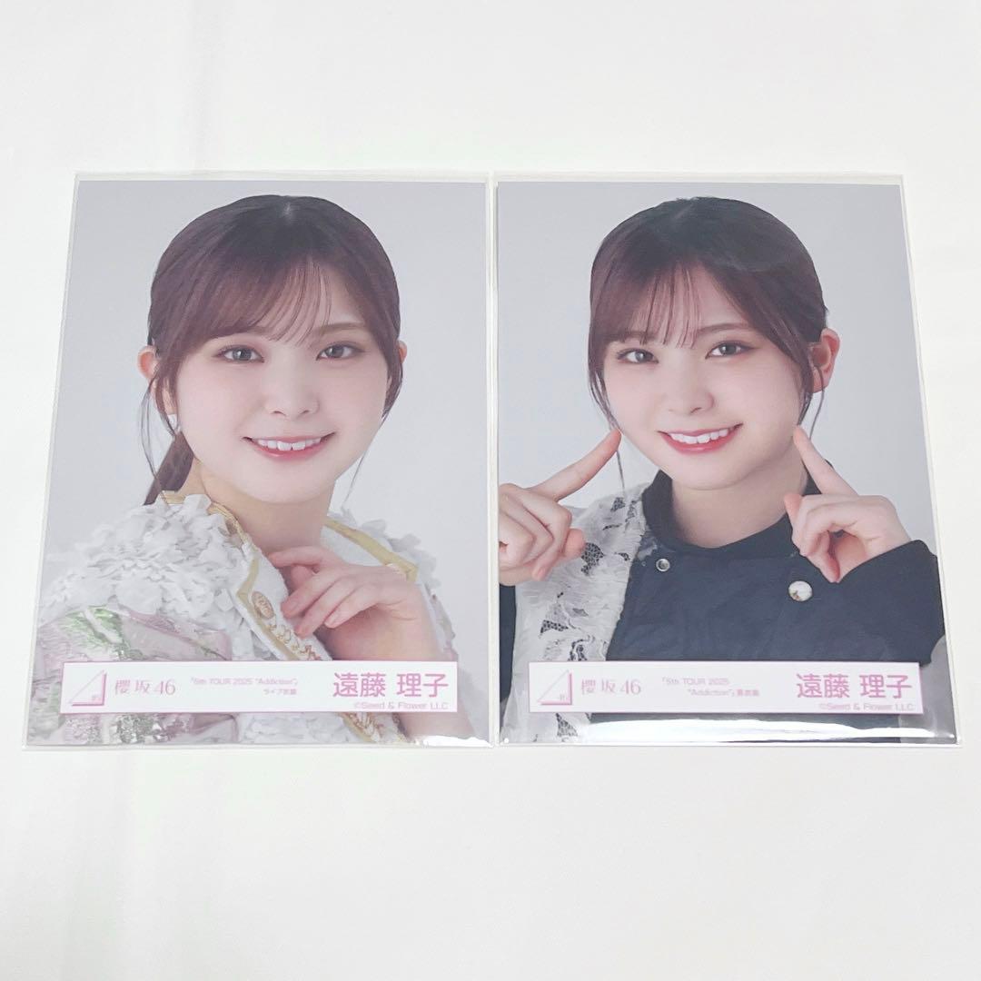 櫻坂46 遠藤理子 生写真 5thTOUR 黒衣装 ライブ衣装 ヨリ - メルカリ