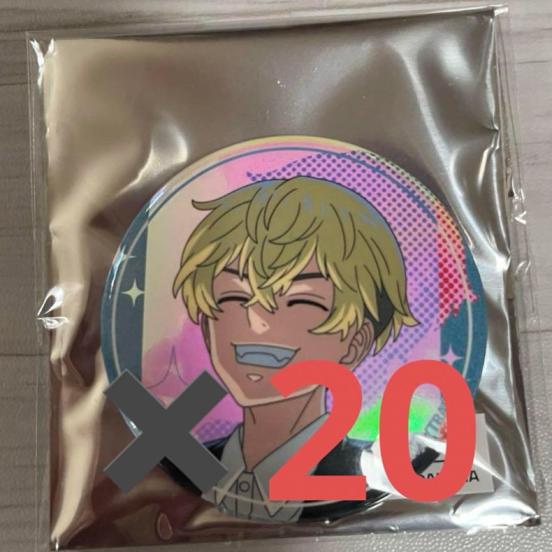 東京リベンジャーズ　松野千冬　東リベ　缶バッジ　　スーツ TVアニメ『東京リベンジャーズ』ダイナーカフェ 描き下ろし缶バッジ