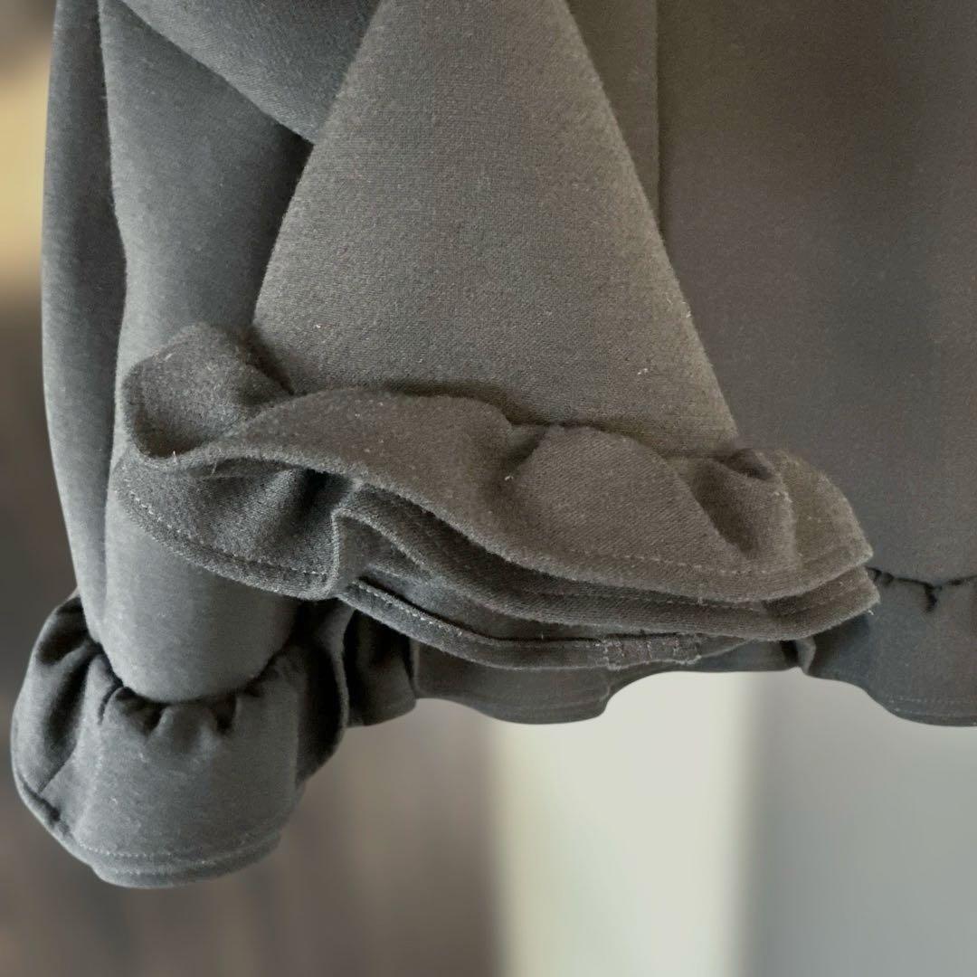 YOKOCHAN ヨーコチャン フリル ロングスリーブブラウス 38 黒 - メルカリ