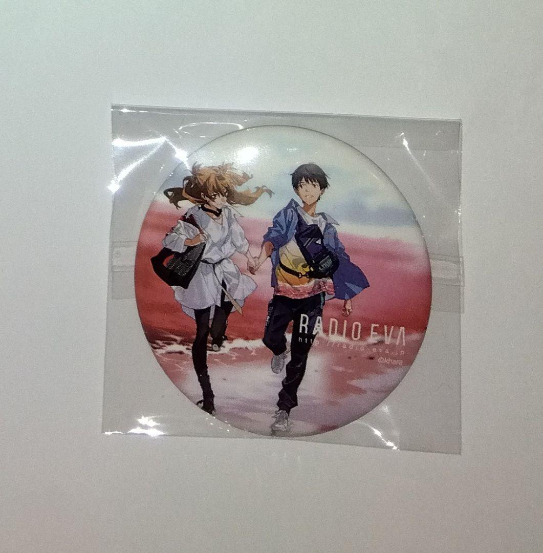 エヴァンゲリオン シンジ アスカ 缶バッジ - メルカリ