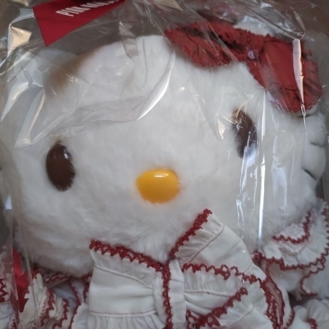 ♡ピンクハウス　ハローキティ　ぬいぐるみ PINK HOUSE×HELLO KITTY コラボレーションアイテム発売｜ピンク