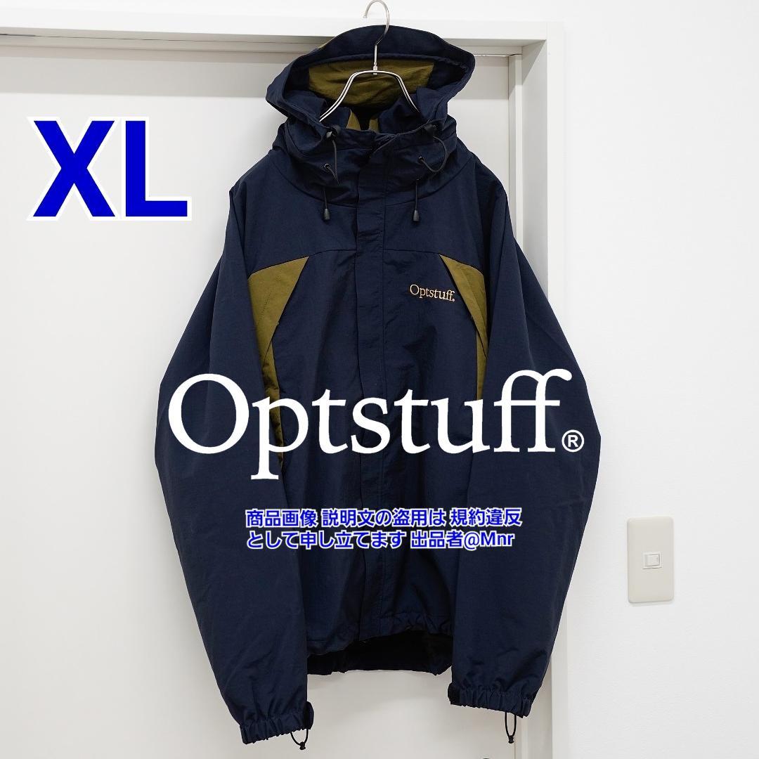 Optstuff SHELL PARKA NAVY KHAKI XL ナイロン
