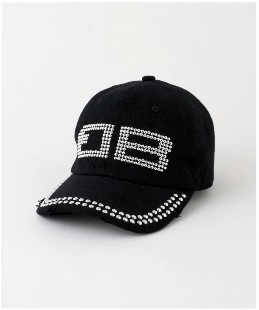 【新品】　BEEDEN BD STUDS DAMAGE CAP BLACK