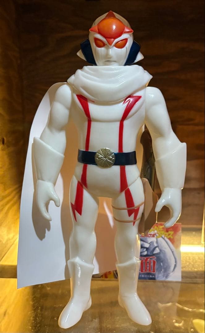 太陽仮面　シルバークロス 太陽ロボ　ビックワンクラフトあべとおる ソフビ