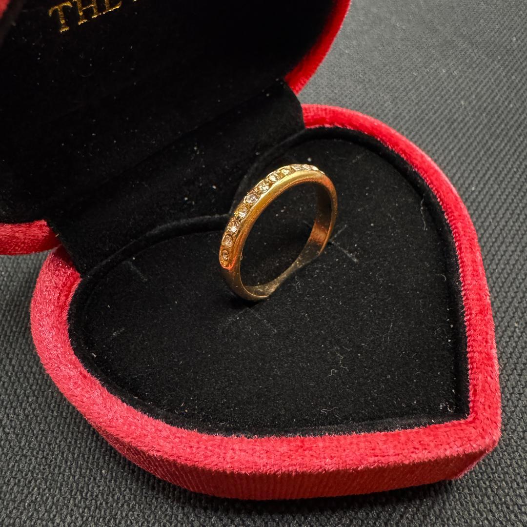 249 遺品整理 生前整理 ヴィンテージ風 外周17粒ストーンリング - メルカリ