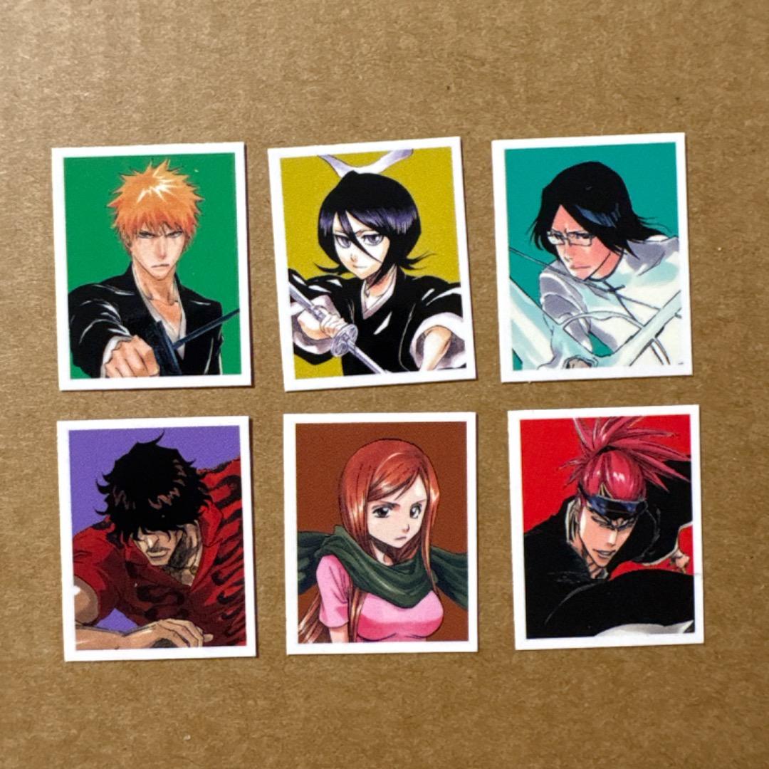 ジャンプフェア 特典 シール BLEACH 石田雨竜 阿散井恋次 朽木ルキア