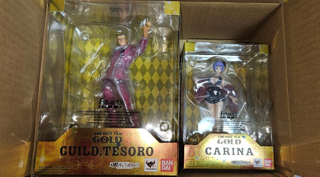 ワンピース フィギュアーツZERO テゾーロ カリーナ 2種セット 最安