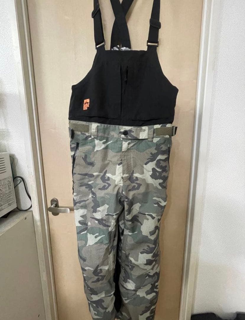 ROME SDS KNUCKLE DRAGGERS ビブパンツ カモ柄 L