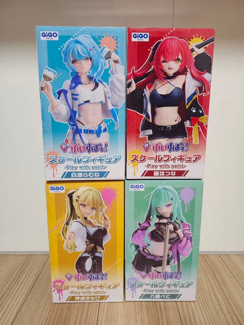 ぶいすぽっ！　フィギュア　4人セット