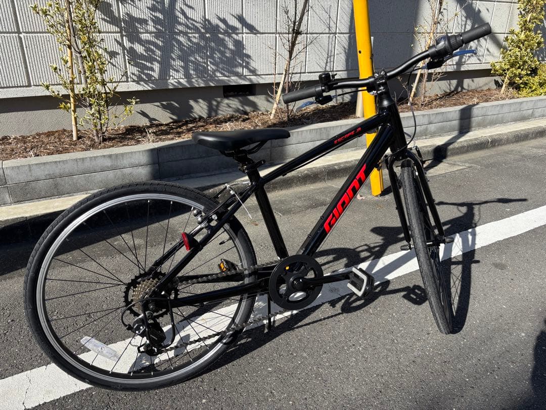 【ほぼ新品】お届け可 Giant escape jr 24 黒
