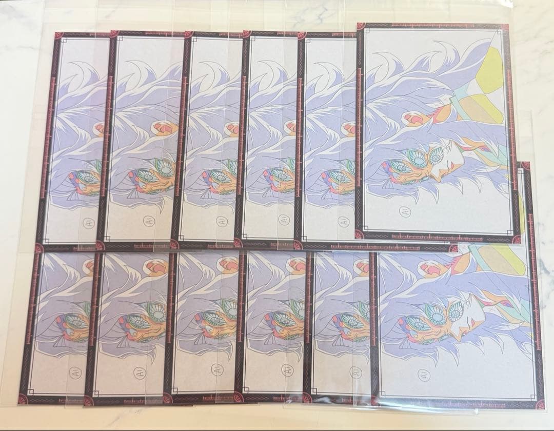 鬼滅の刃 ufotable ダイニング おすそ分けポストカード 黒死牟 鬼滅の刃 ダイニング おすそ分け ポストカード コースター 黒死牟