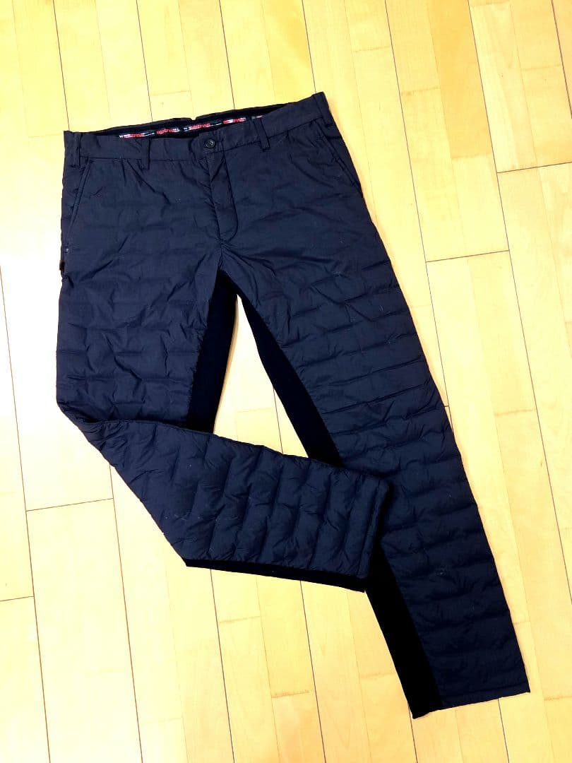 デ*ド様 ブリーフィング/黒/ダウンパンツ