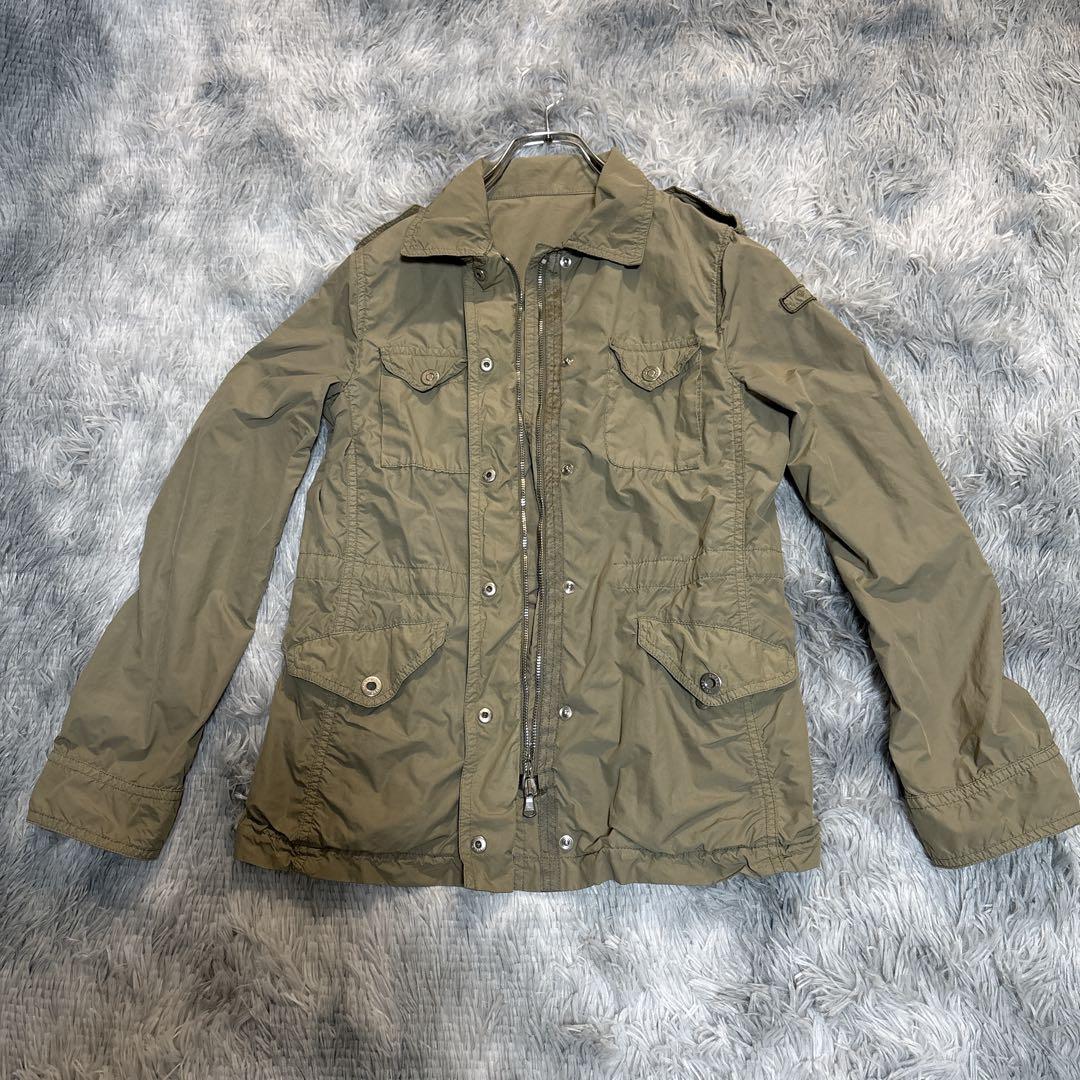 【美品】TATRAS タトラス　ミリタリージャケット　オリーブ　グリーン　03