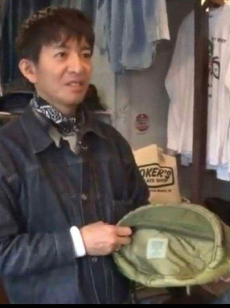 即完売】キムタク 古着屋US M-65 ボディバッグ BodyBag 木村拓哉