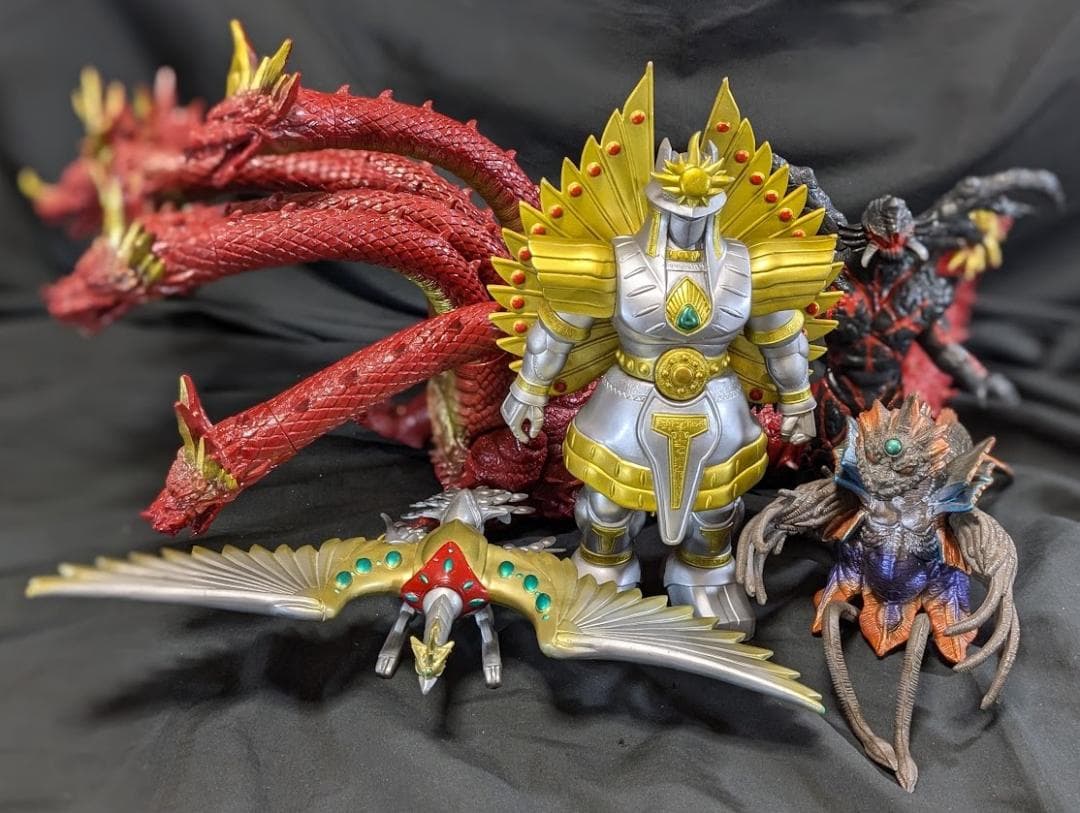 ヤマトタケル」ヤマタノオロチ・ウツノイクサガミ他（バンダイ）ソフビ