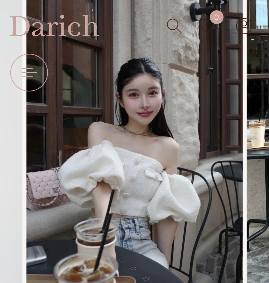 ホワイトパフスリーブトップス パフスリーブトップス【洗濯機洗い可】（カットソー） | index