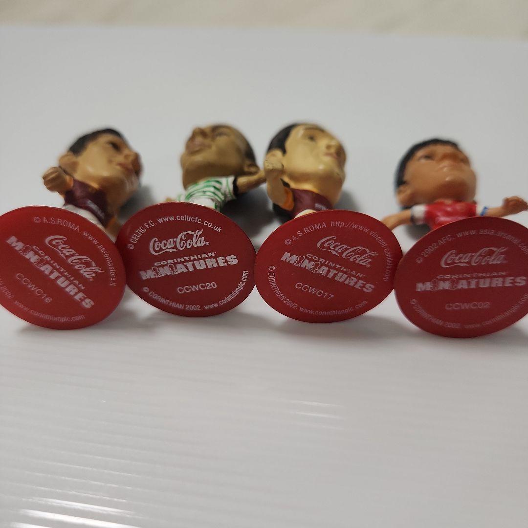 コカ・コーラ おまけフィギュア サッカー選手 - メルカリ