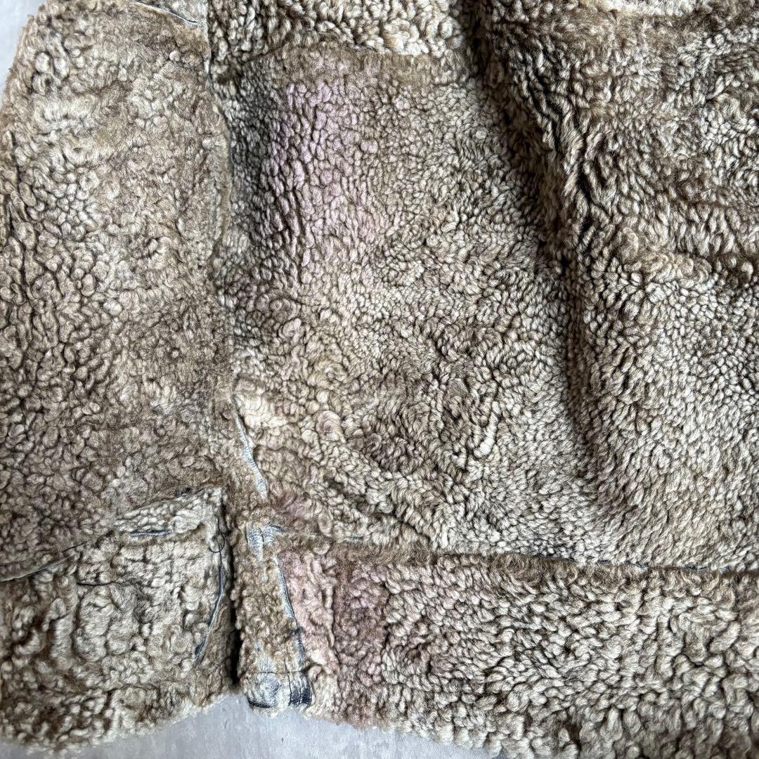 90s vintage】B-3 フライトジャケット ヌバック 本革 墨黒 短丈 - メルカリ