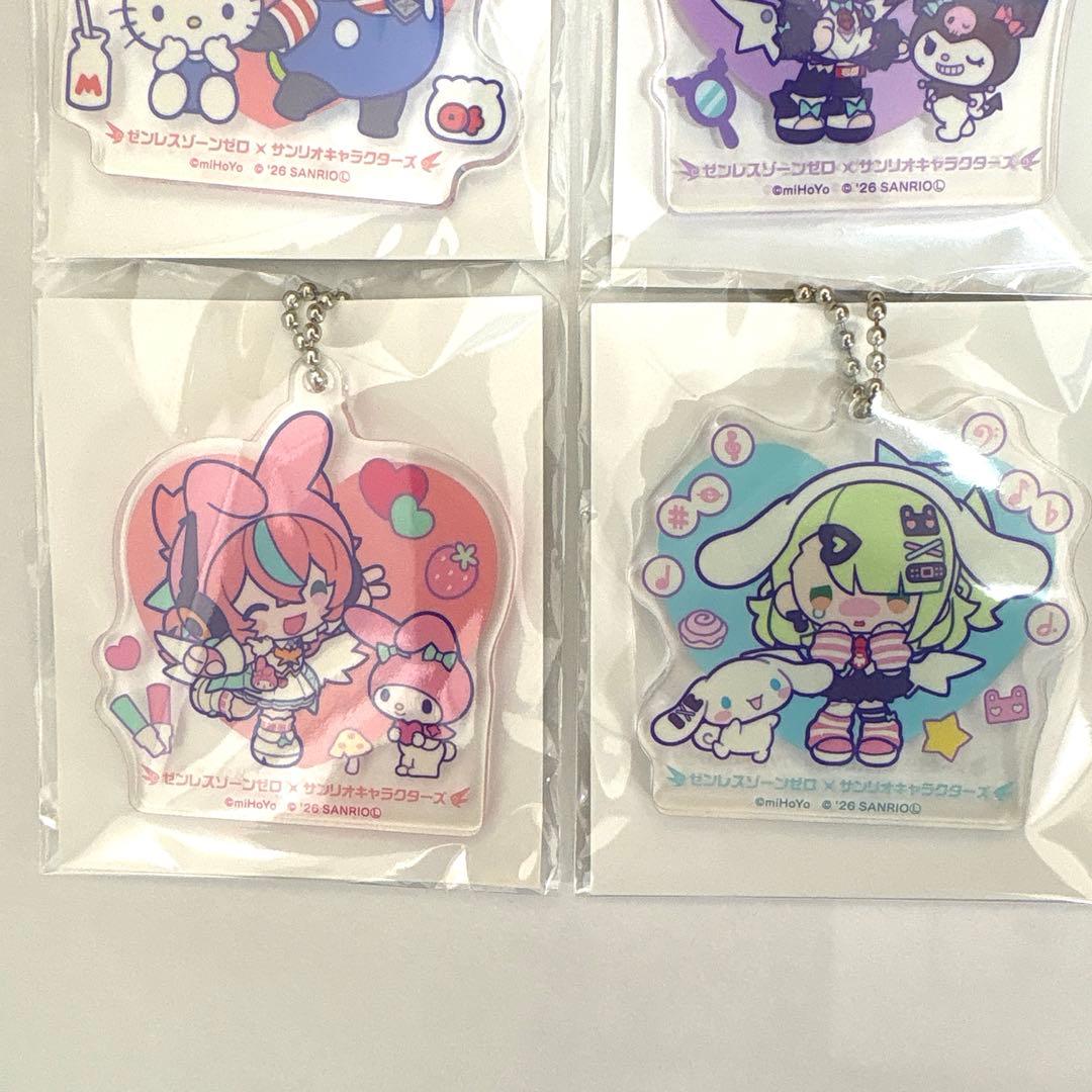 ゼンレスゾーンゼロ ゼンゼロ GIGO サンリオ アクリルボールチェーン 4