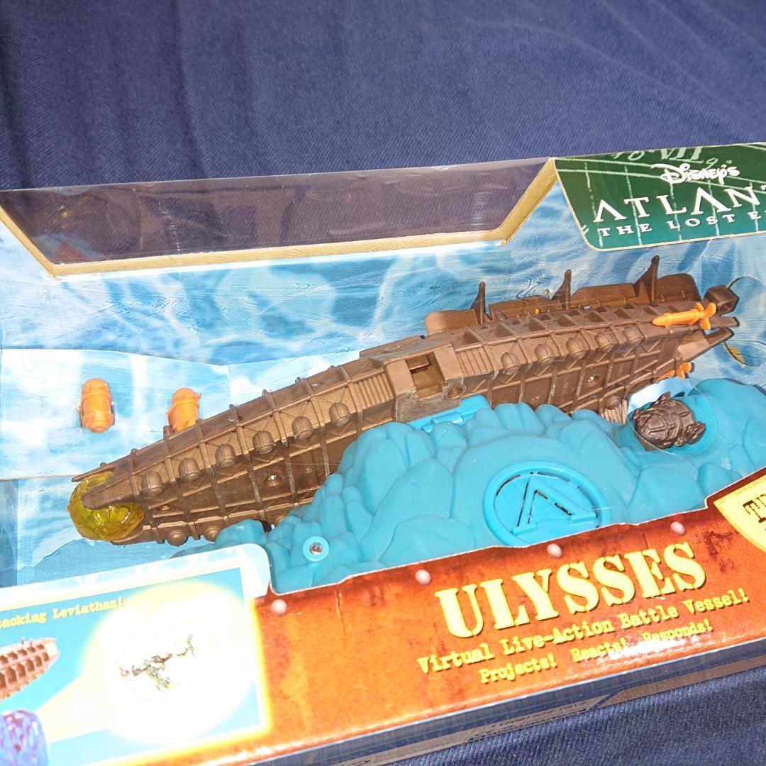 マテル社 アトランティス 失われた帝国 ULYSSES ギミック付き 模型