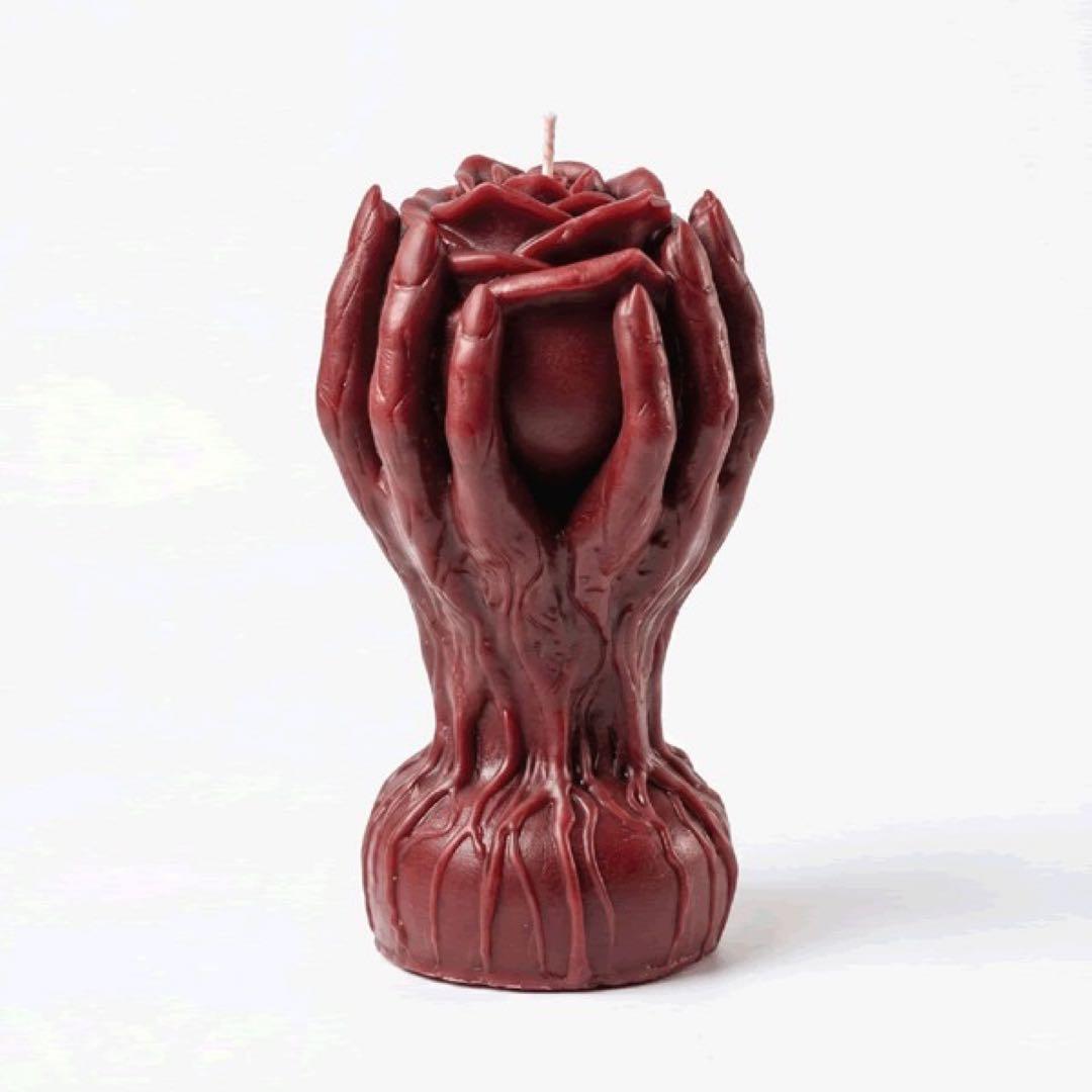 低温蝋燭　10こまとめ売り 和蝋燭『和ろうそく【朱(赤)/イカリ型/10号/6本入】紙箱[燃焼3時間20