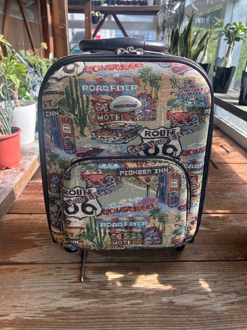 R66 ゴブラン織キャリーケース！