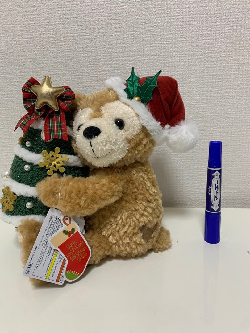 ダッフィークリスマスツリーぬいぐるみ